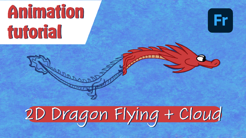 How to animate a flying dragon