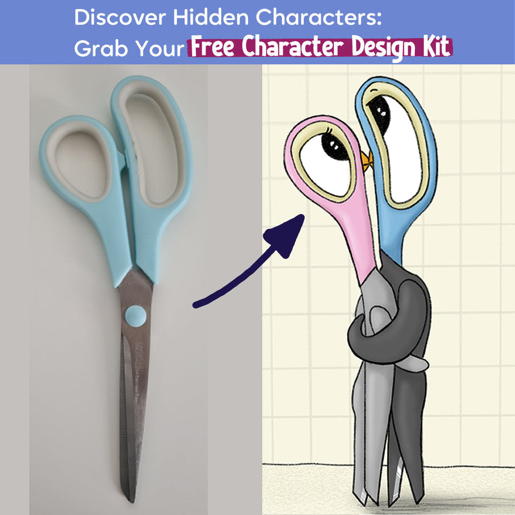 ✨Discover Hidden Characters: Grab Your Free Character Design Kit Sample!