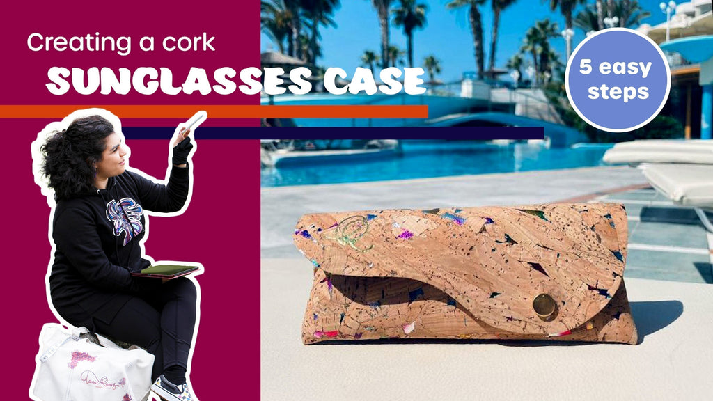 How to sew a Cork Sunglasses Case