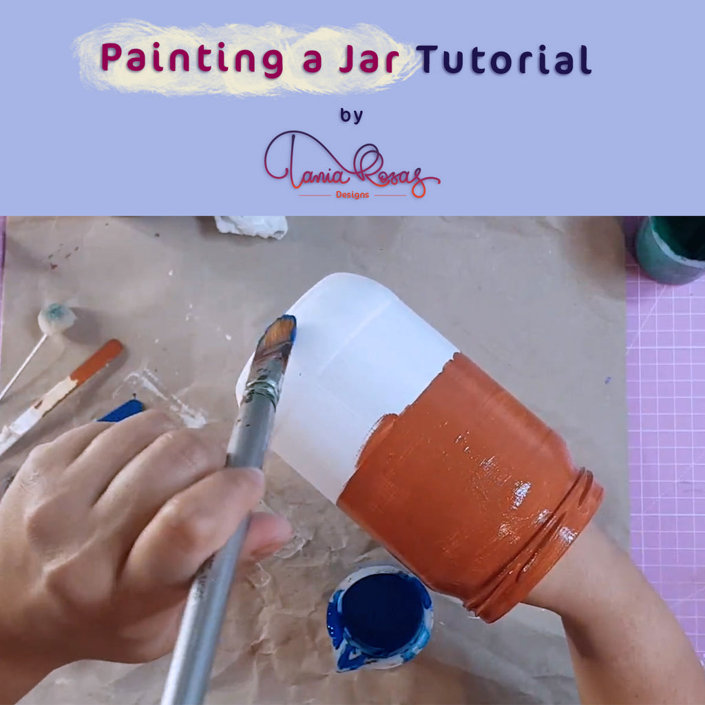 Painting a Jar Tutorial