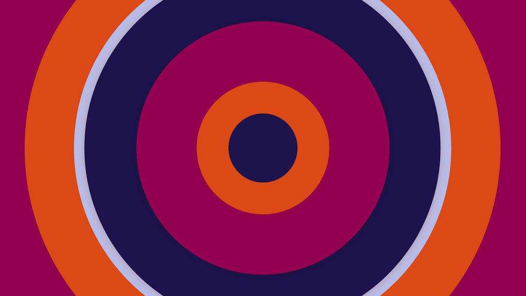 Coloured circles background